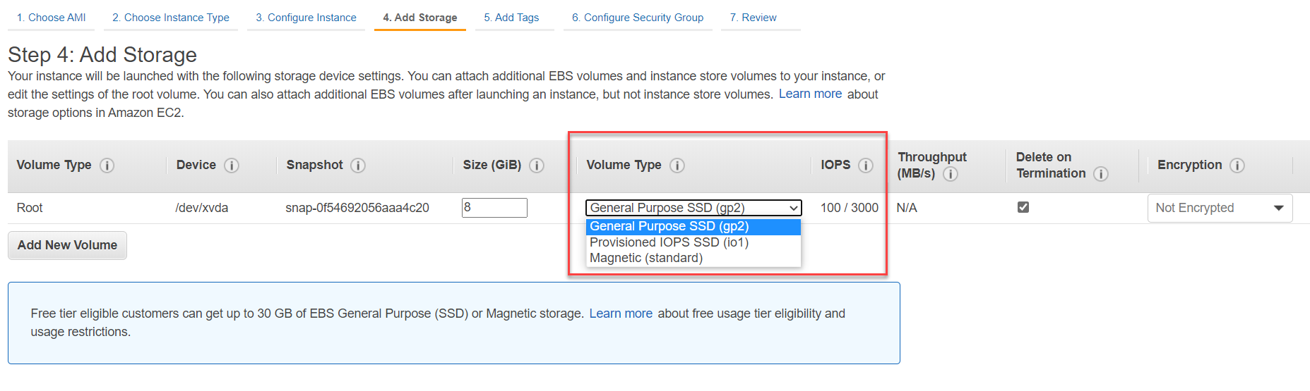 AWS1 - Adding Storage