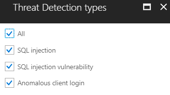 Threat Detection Types