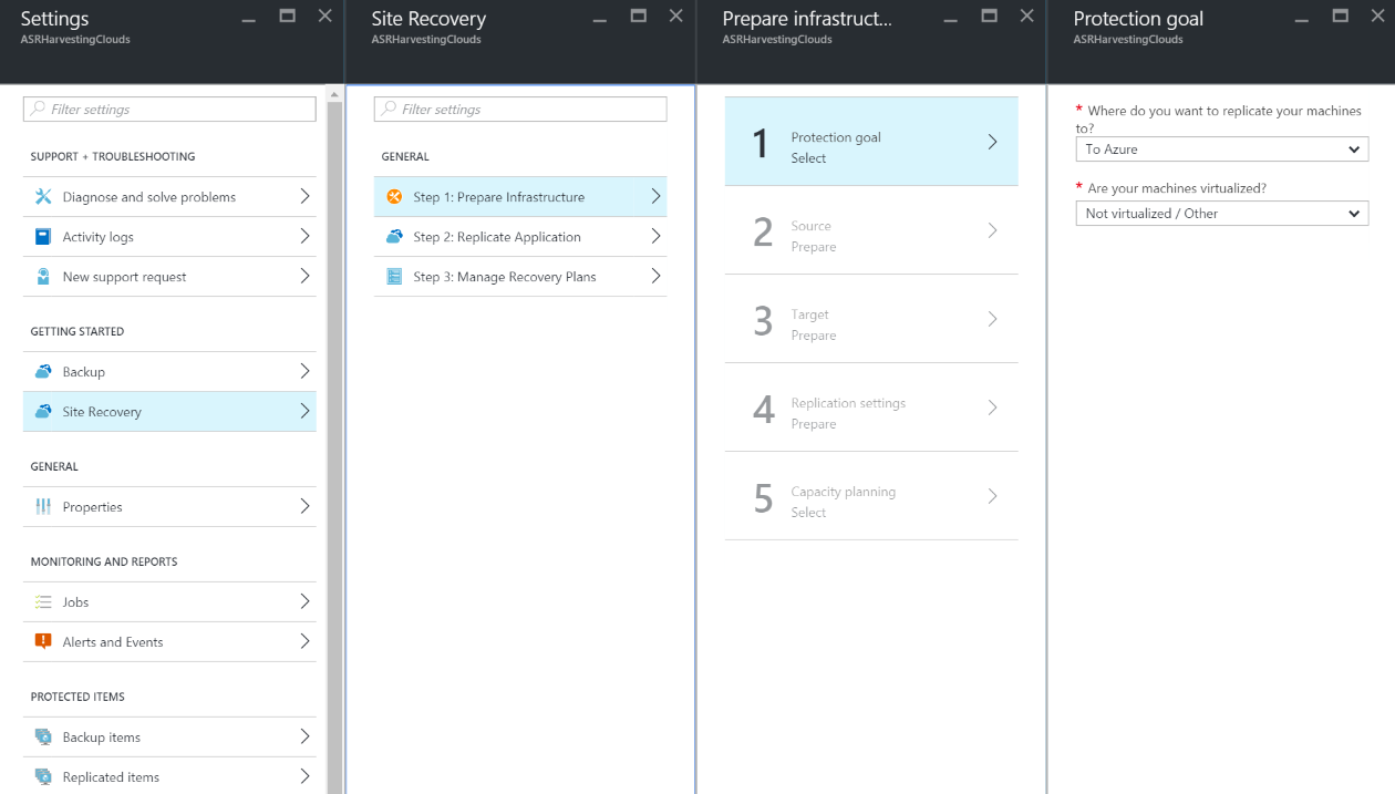 ASR Setup for VMs running in VMWare without VMware level User Access ::  Harvesting Clouds