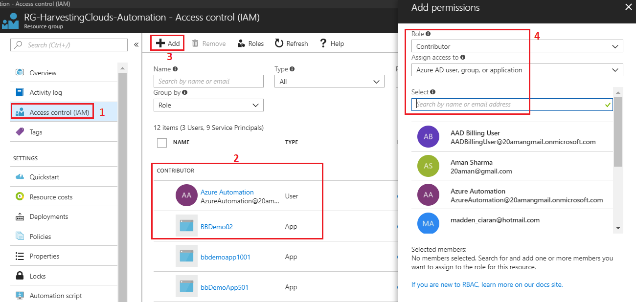 Viewing and Adding RBAC Access