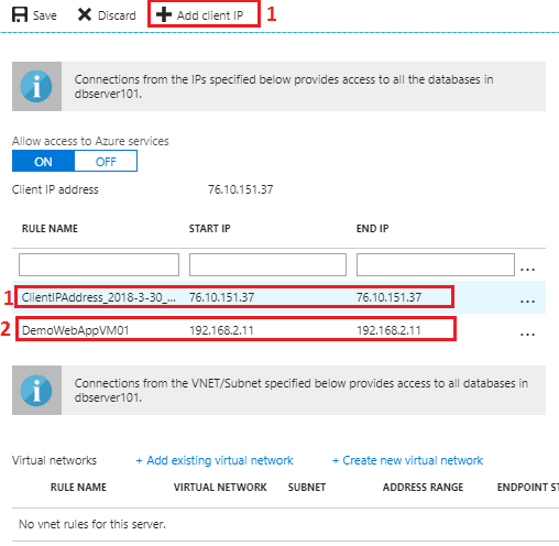 Setting Firewall Rules