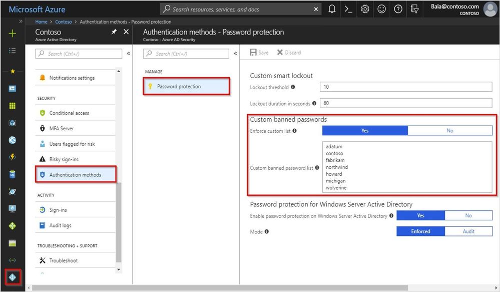 Azure AD Password Protection