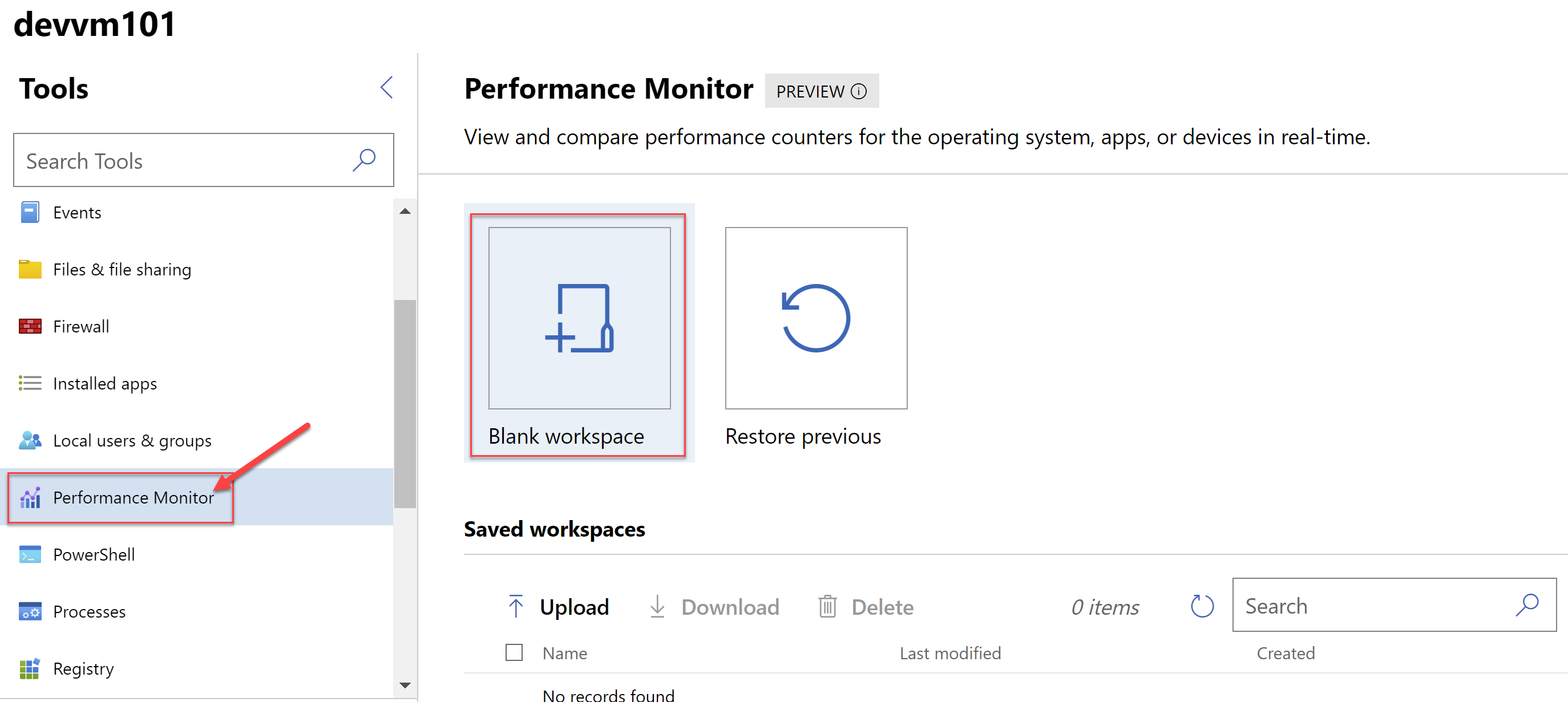 Performance Monitor