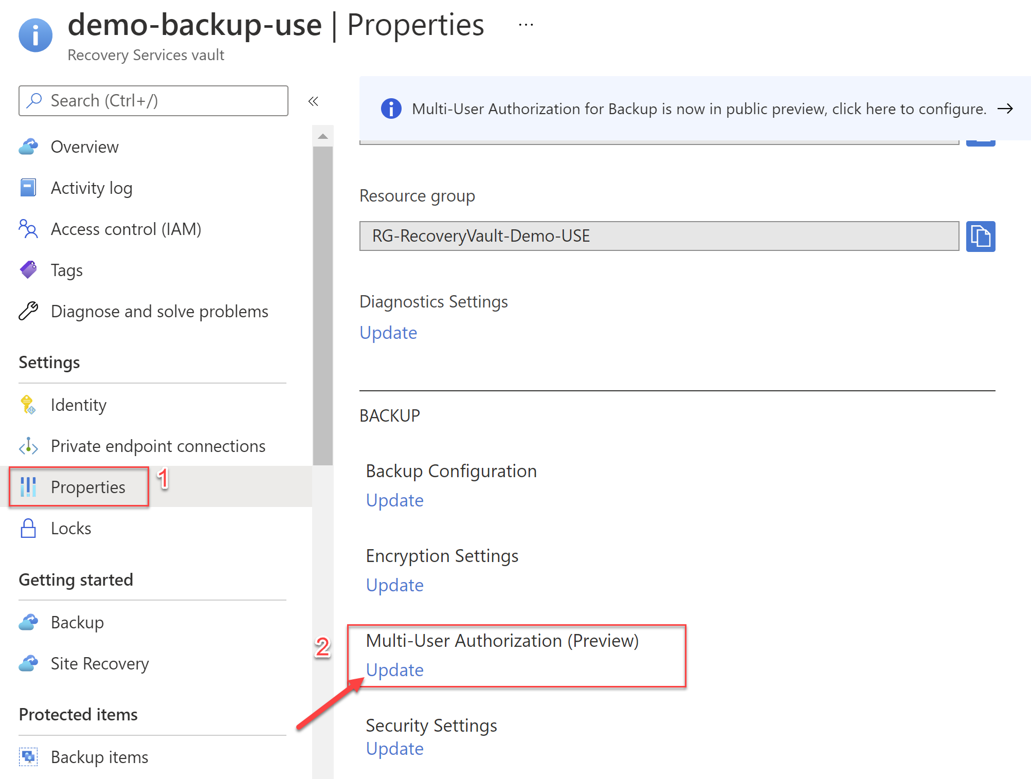 Multi-User Authorization Setting