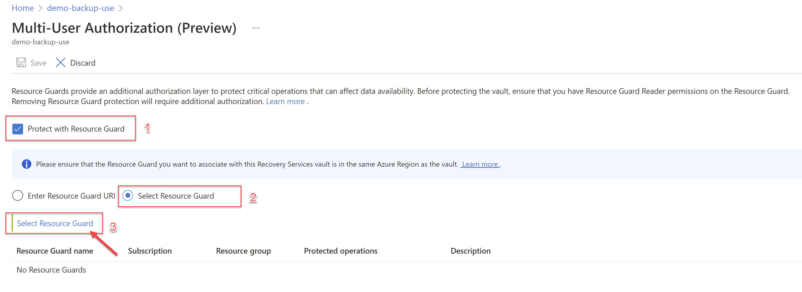 Multi-User Authorization Setting - Details