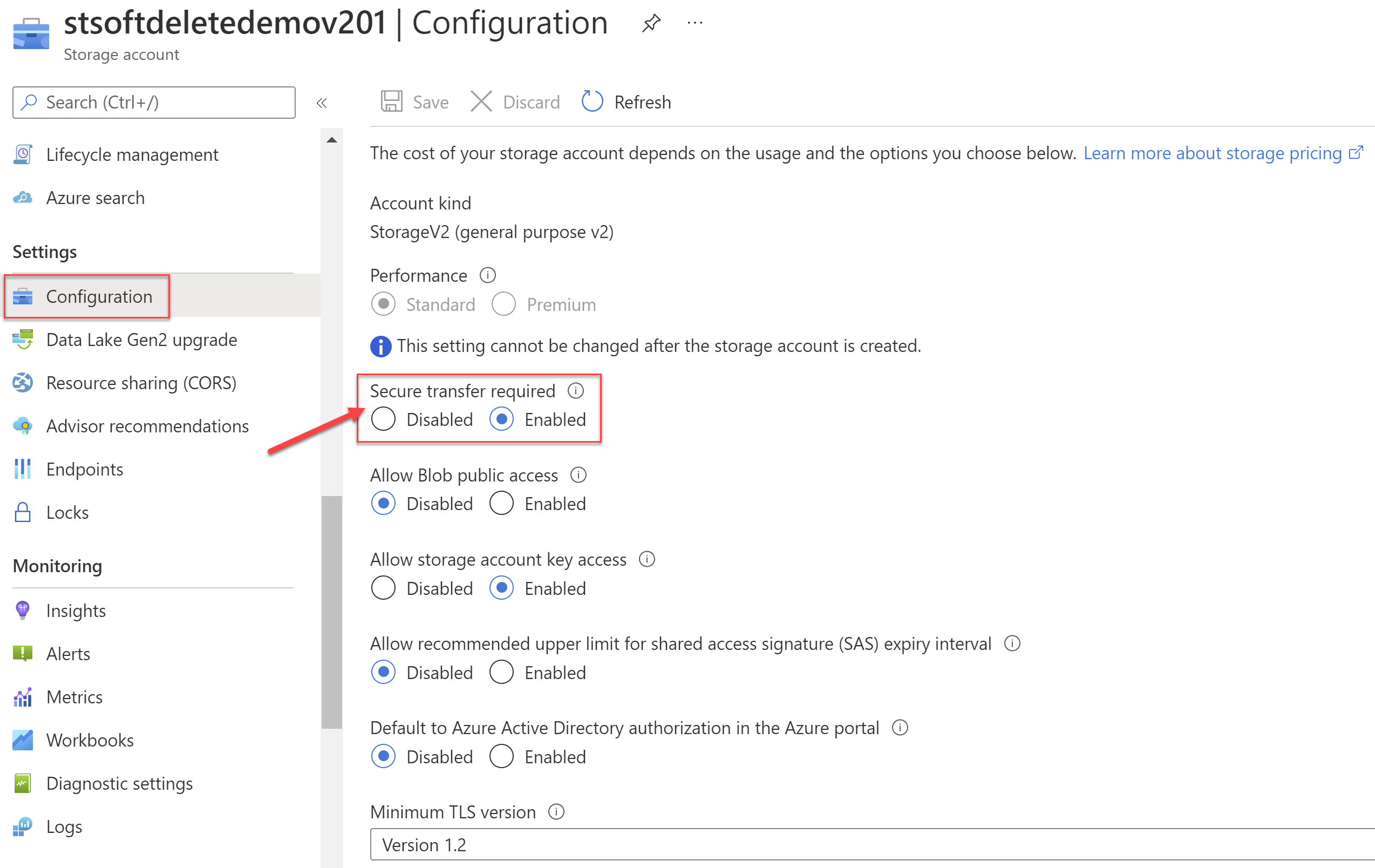 Other Storage Configurations